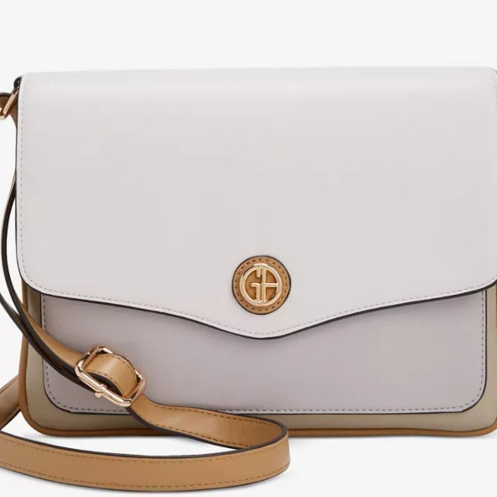 Giani Bernini Puff Colorblock East West Small Crossbody.